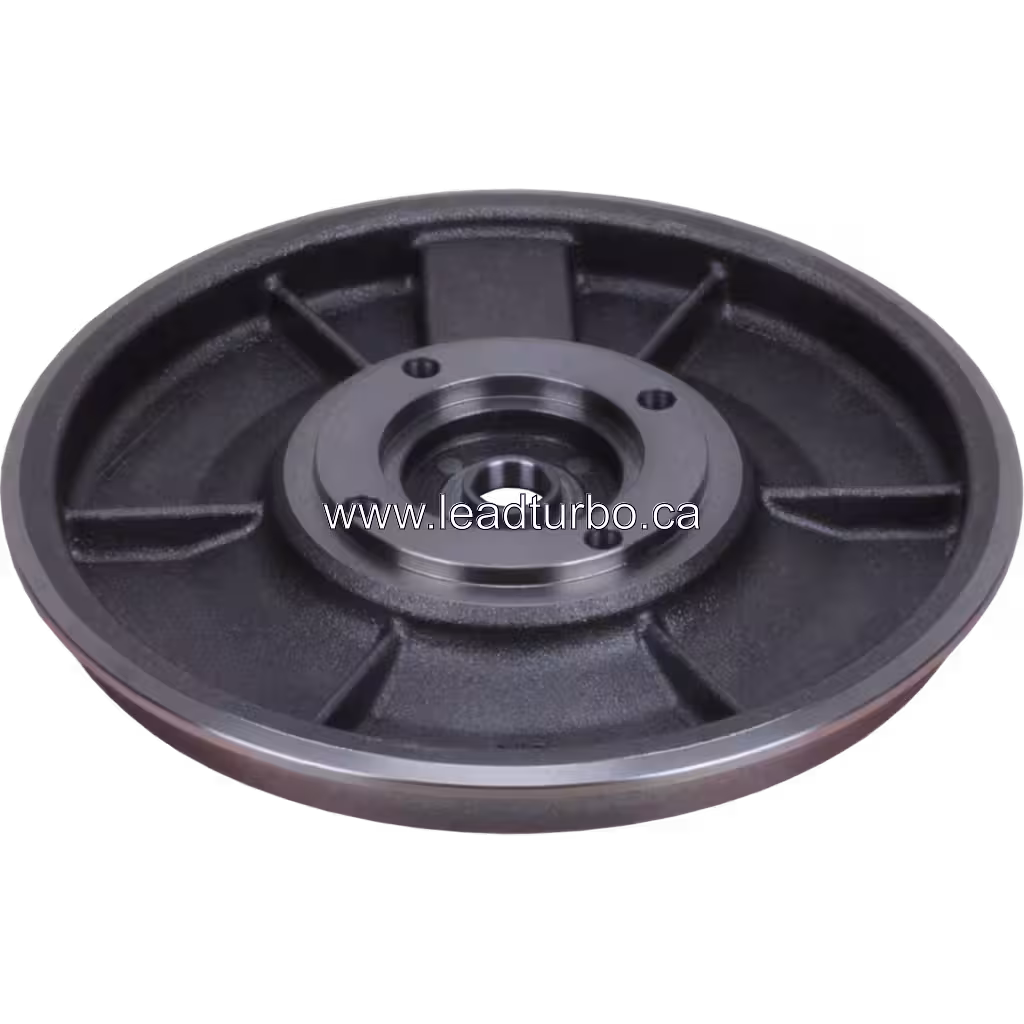 Dark grey metal 2841902 turbo back plate for Cummins KTA50