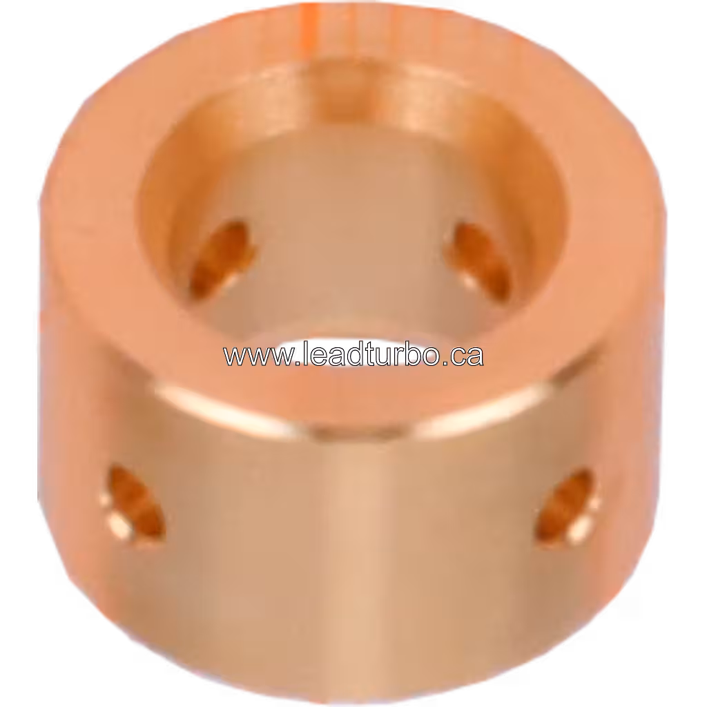 312758 S1B journal bearing bottom view at 45 degrees, smooth machined finish