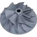 315629 CW J96 turbocharger compressor wheel top view