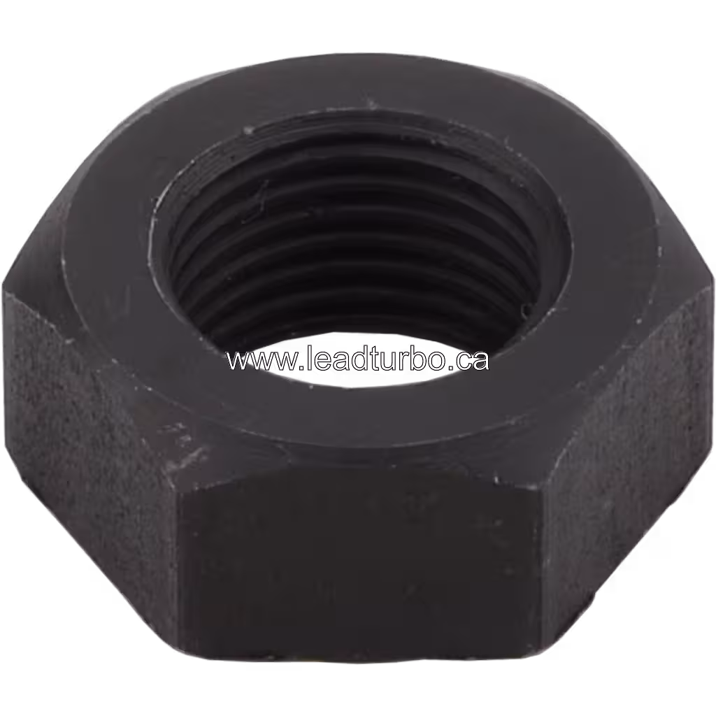 Shaft Nut 3519535 HX80 vue de dessous à 45 degrés, finition noire