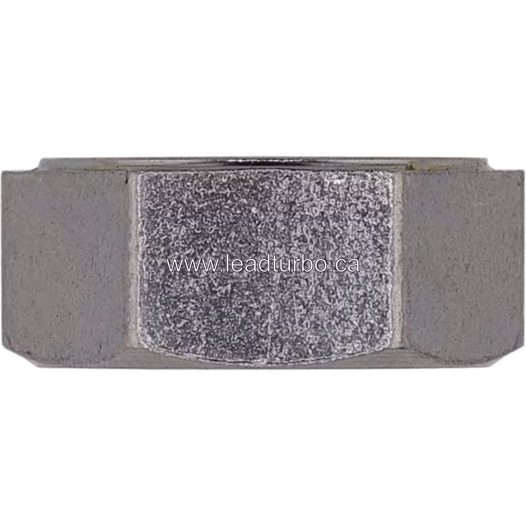 Shaft Nut 3519535 HX80 vue de face, finition métallique