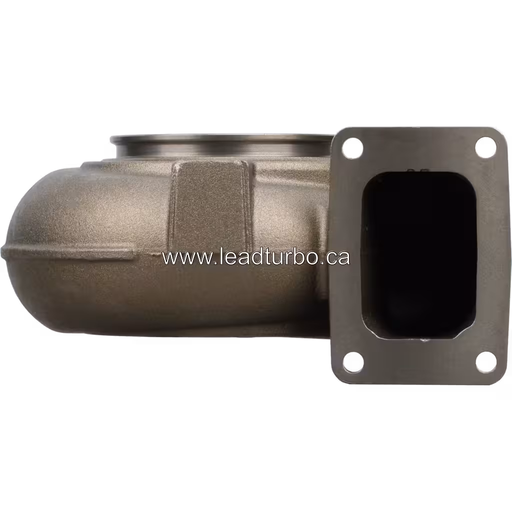 3522914A HC5A turbine housing front view with rectangular flange