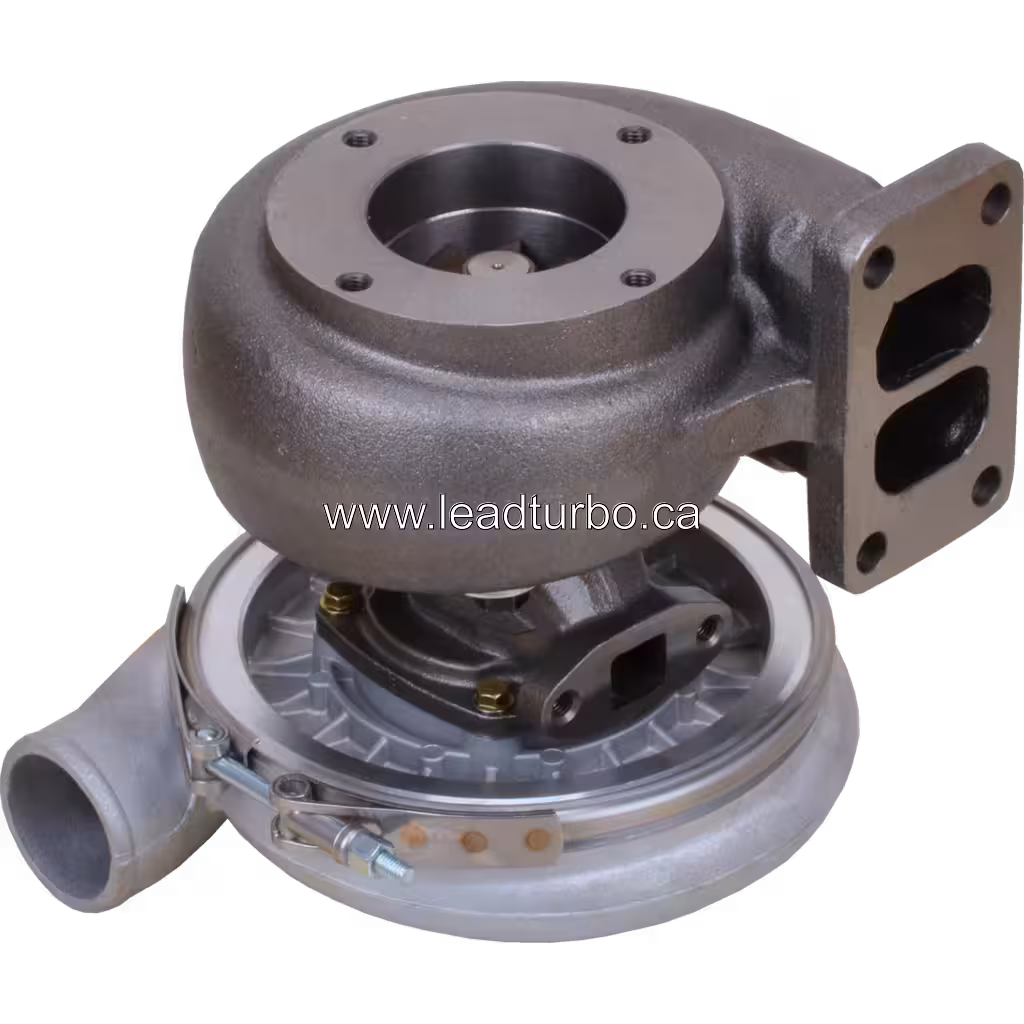 Flanged exhaust inlet with two ports on Iveco Marine turbocharger