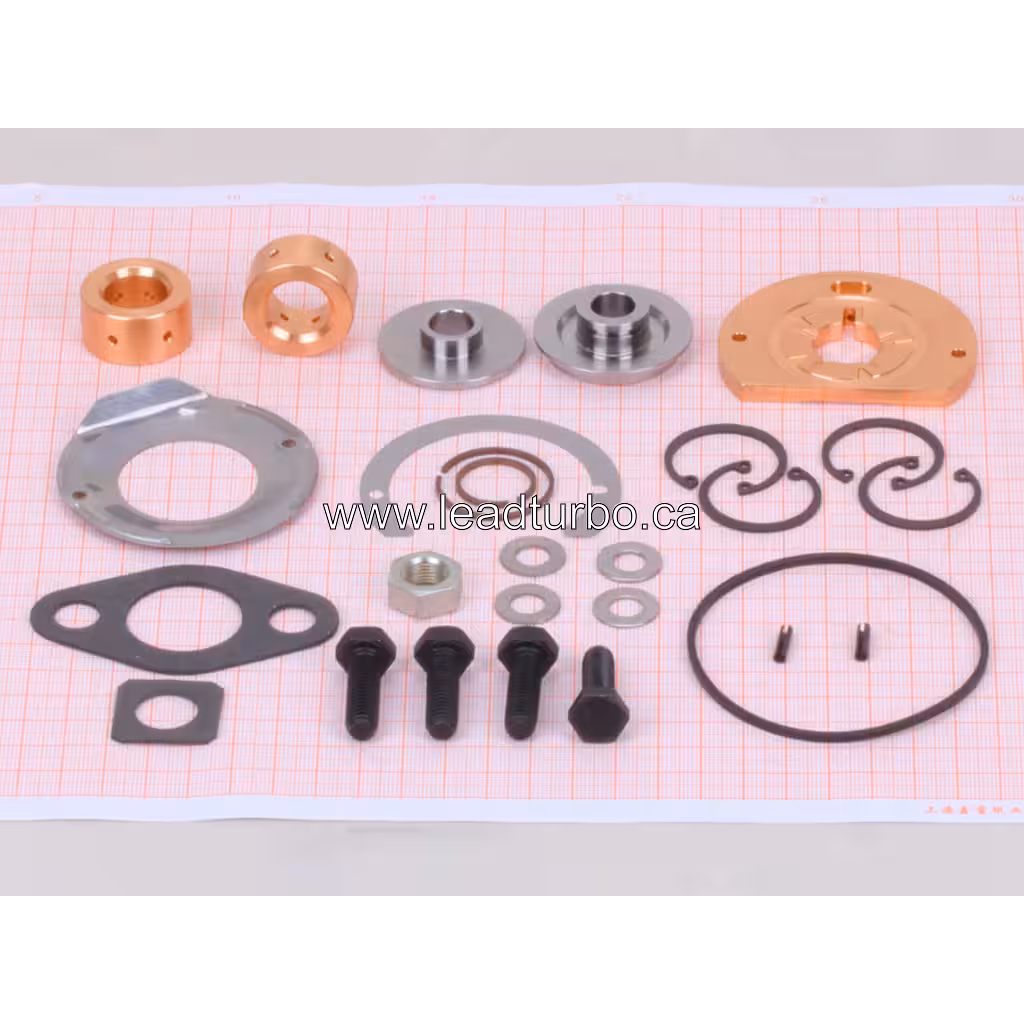 3545647 HX83 Turbocharger Repair Kit for Cummins QSK50 45 degree view