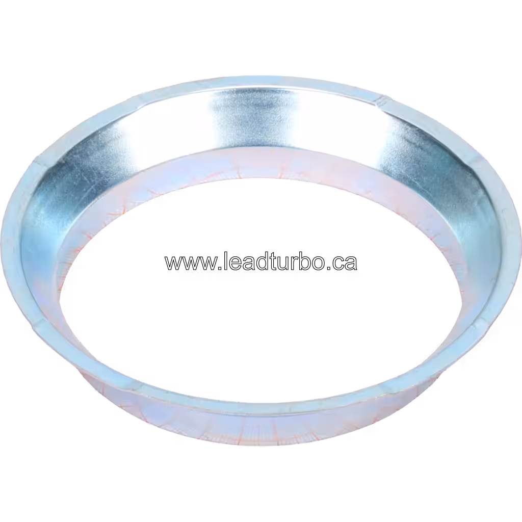Metallic ring-shaped inlet baffle for Cummins QSK60