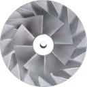 3593926 HX82 Compressor Wheel for Cummins QSK78 Turbocharger thumbnail 4