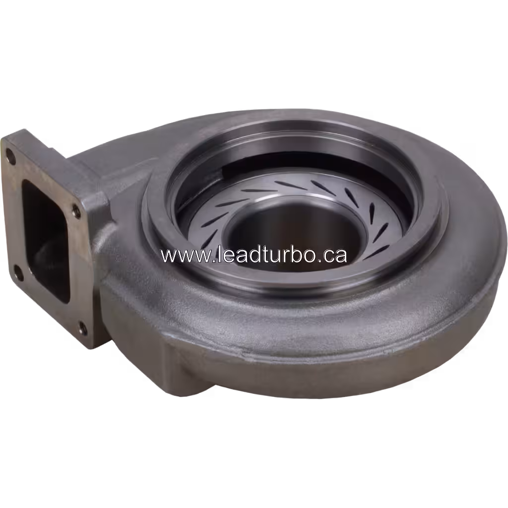 4034016 HY55V Turbine Housing for IVECO Cursor 10 bottom 45 degree view