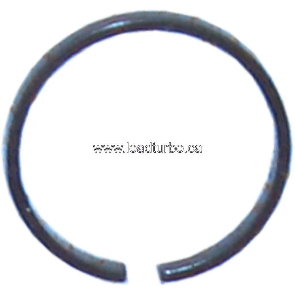 Top view of 403818-0047 piston ring with visible gap