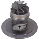 FOR 4043807 core bottom view showing turbine wheel