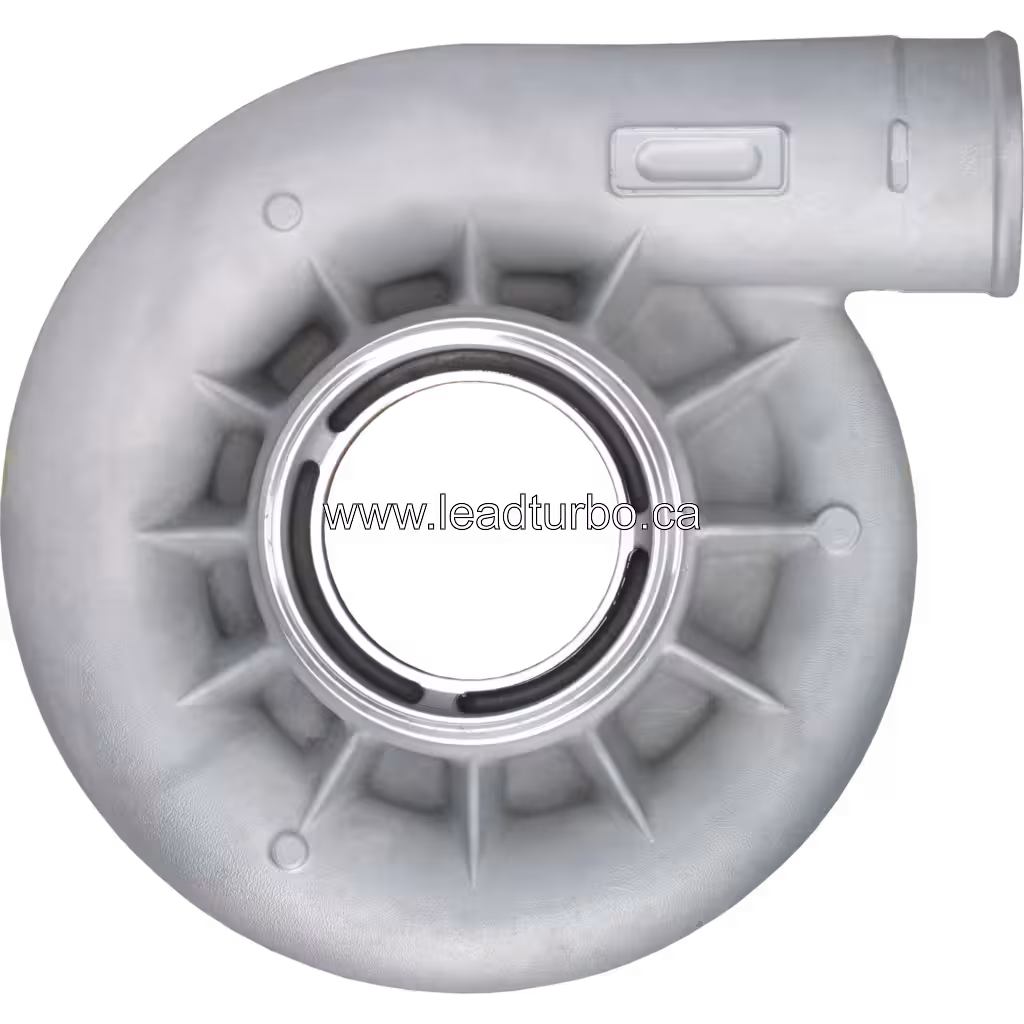 4045471 HX82 Compressor Housing for Cummins QSK60 Marine Turbocharger top view