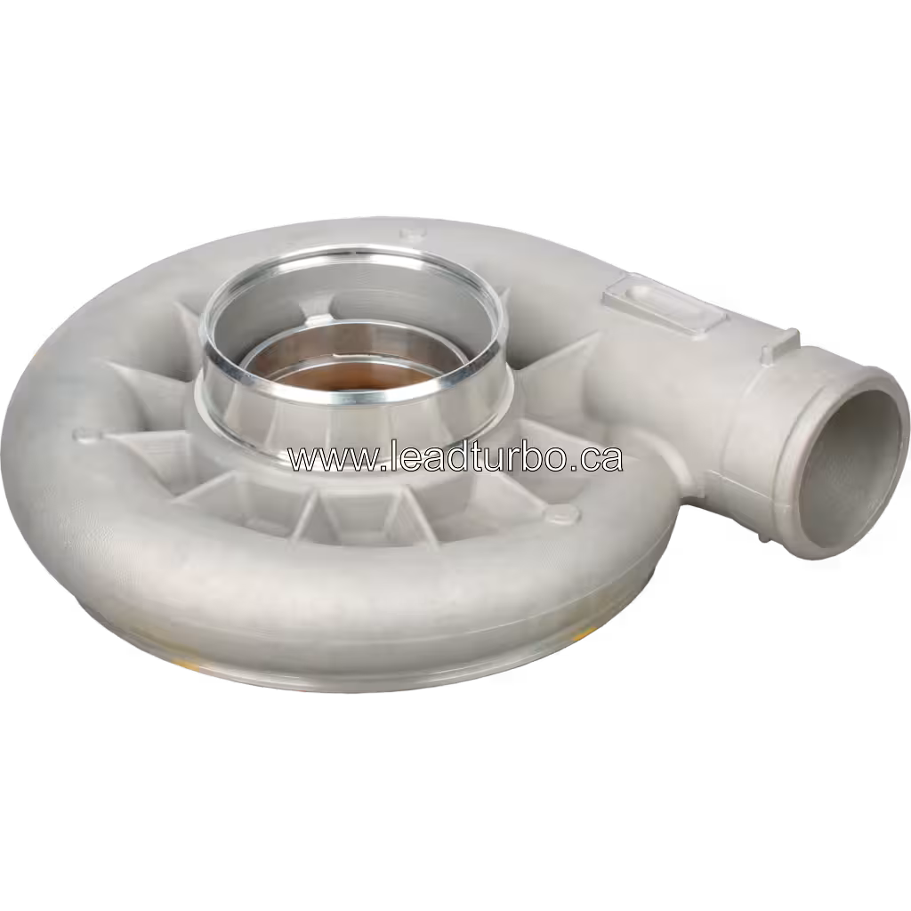 4045471 HX82 Compressor Housing for Cummins QSK60 Marine Turbocharger 45 degree view