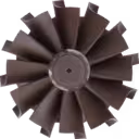 Roue de turbine Cummins 49132-05110 vue de face