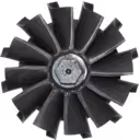 Vue de dessus de la turbine J96 5327-120-5012