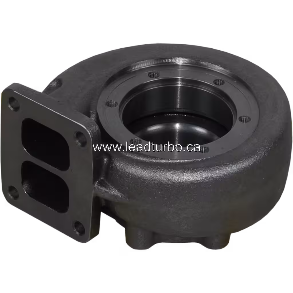 53311016519 turbine housing bottom view showing mounting bosses