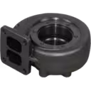 53311016519 turbine housing bottom view showing mounting bosses