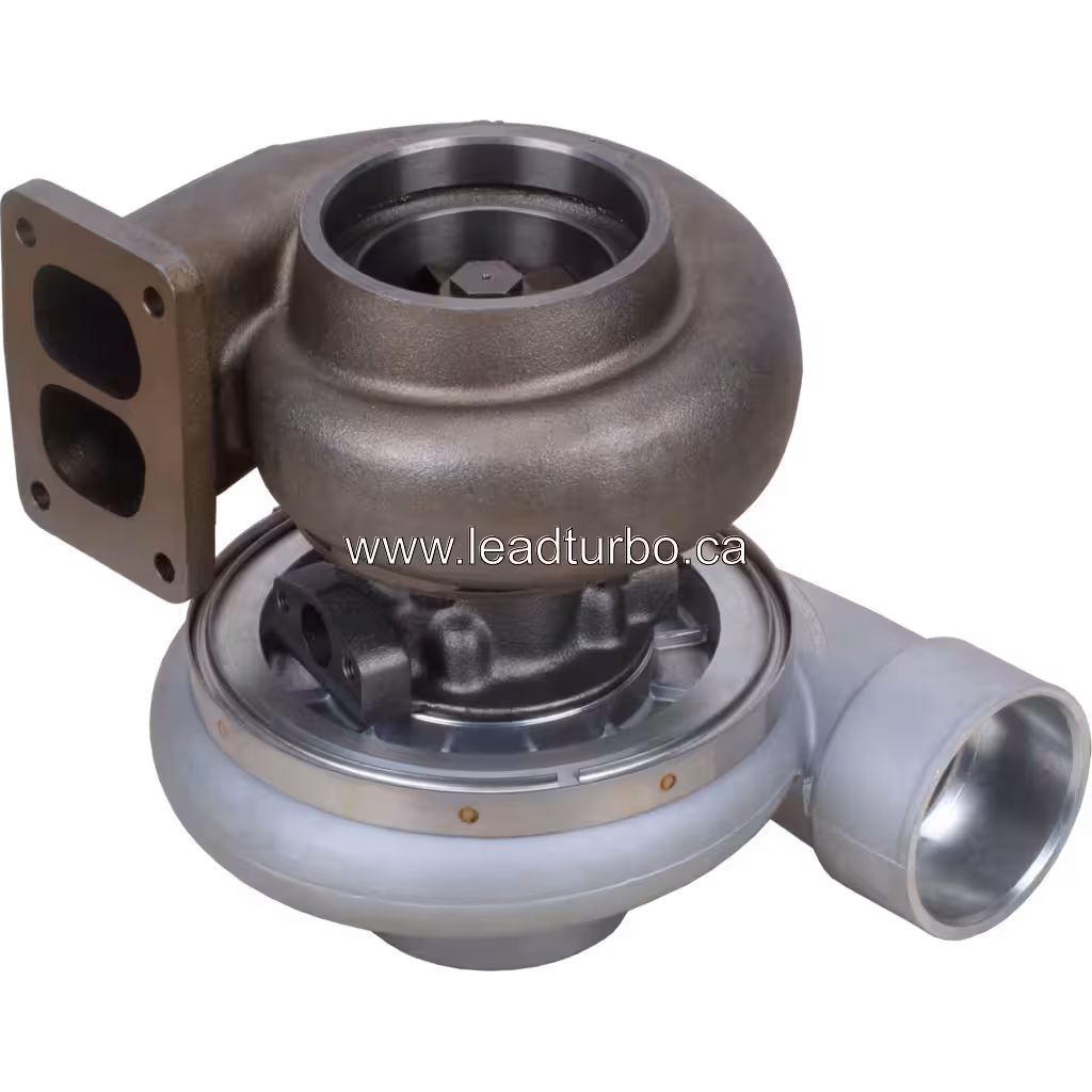 6505-52-5510 KTR110G-776B Turbocharger Replacement for Komatsu WA600-1 bottom 45 degree view