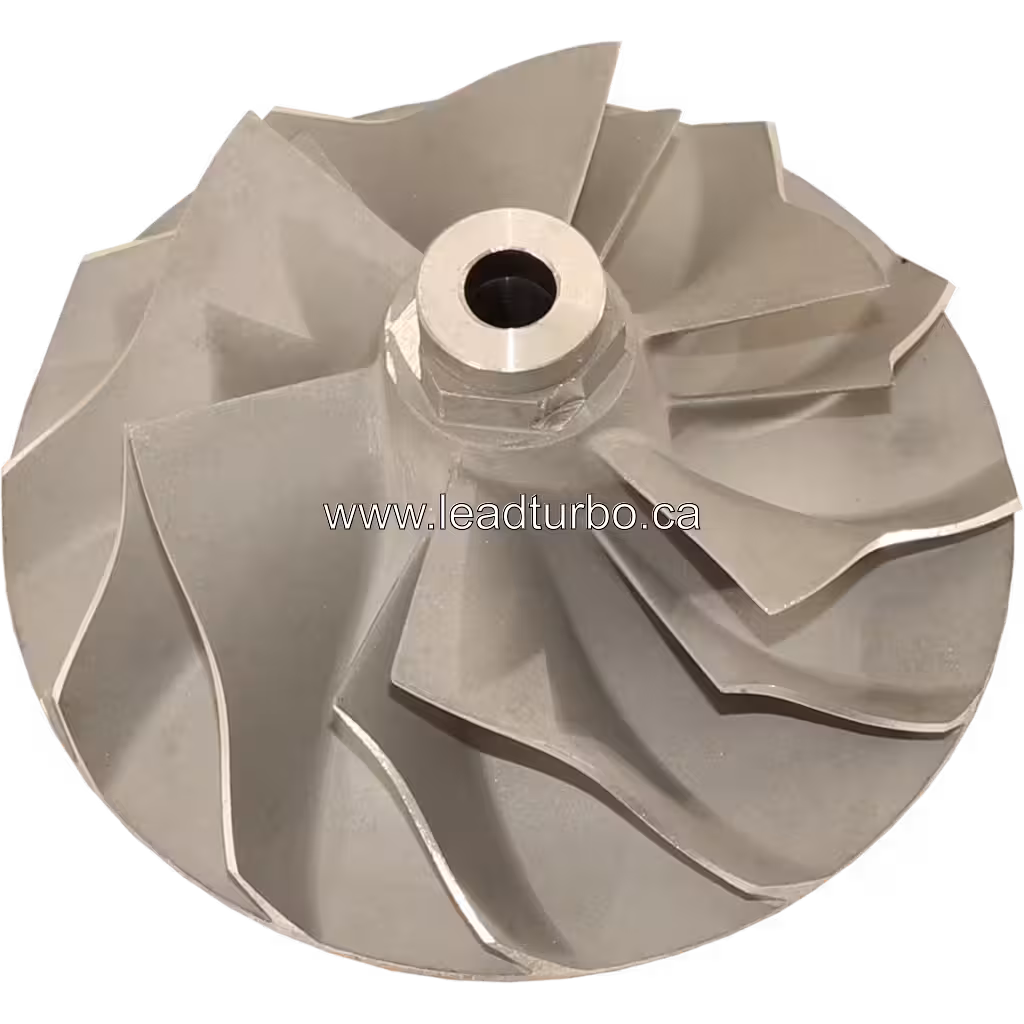 FOR 714788-0001 CW GT4294 compressor wheel top view