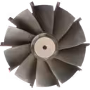 754193-0004 Turbine Wheel for GTB4708 CAT Earth Moving Turbocharger thumbnail 2