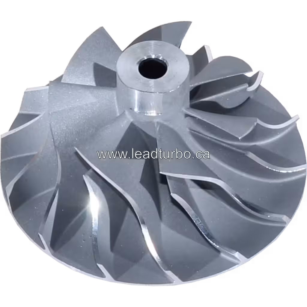 Aftermarket compressor wheel for turbocharger rebuild