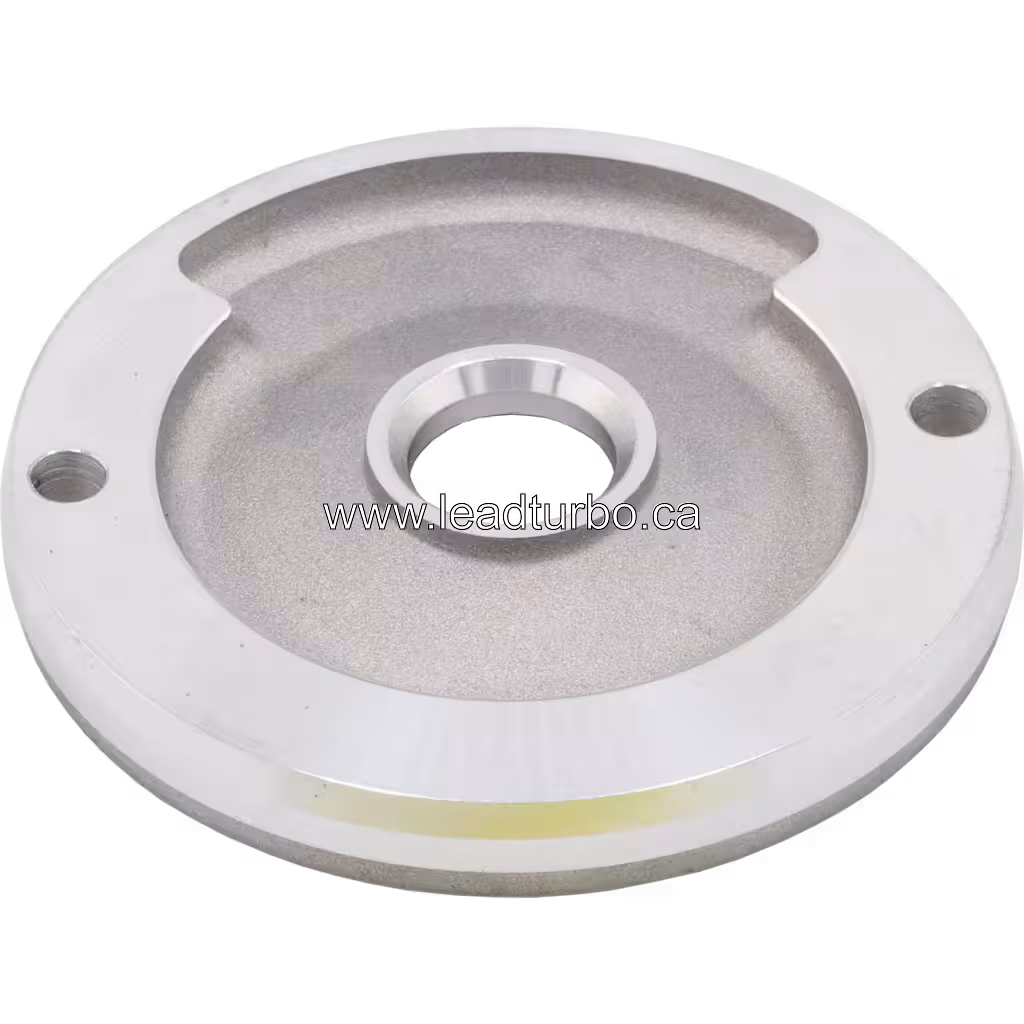 Vue supérieure du back plate BX40085 BP montrant deux trous de fixation sur le bord