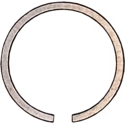 Bague de piston pour turbo J96 - Réf. VF40A132 PRC