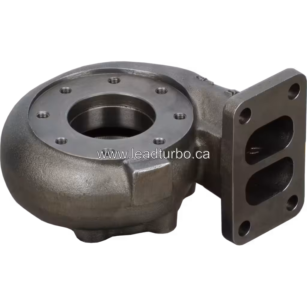 Vue latérale du carter turbine turbo remplacement