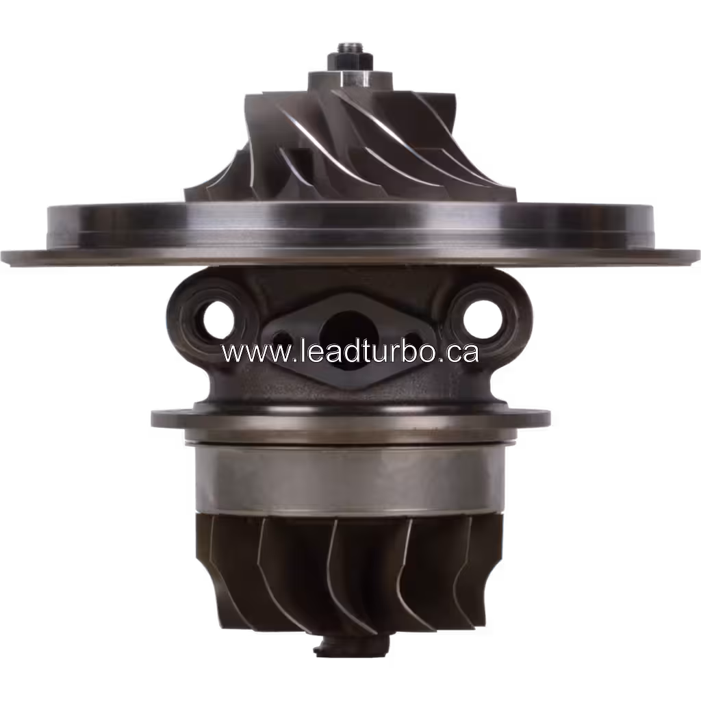 Core HX82 FOR 3598329 vue frontale avec roue compresseur et turbine