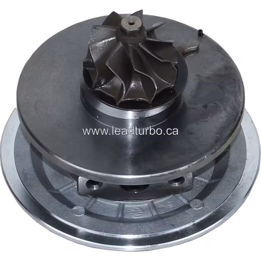 Machined metal surfaces of J96 turbo core assembly