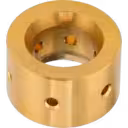 Aftermarket turbo journal bearing close-up