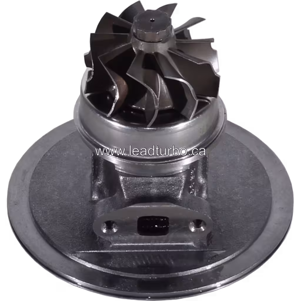 Nothing turbocharger core assembly side view
