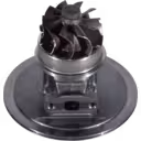 Nothing turbocharger core assembly side view