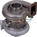 Case IH Steiger turbocharger assembly view