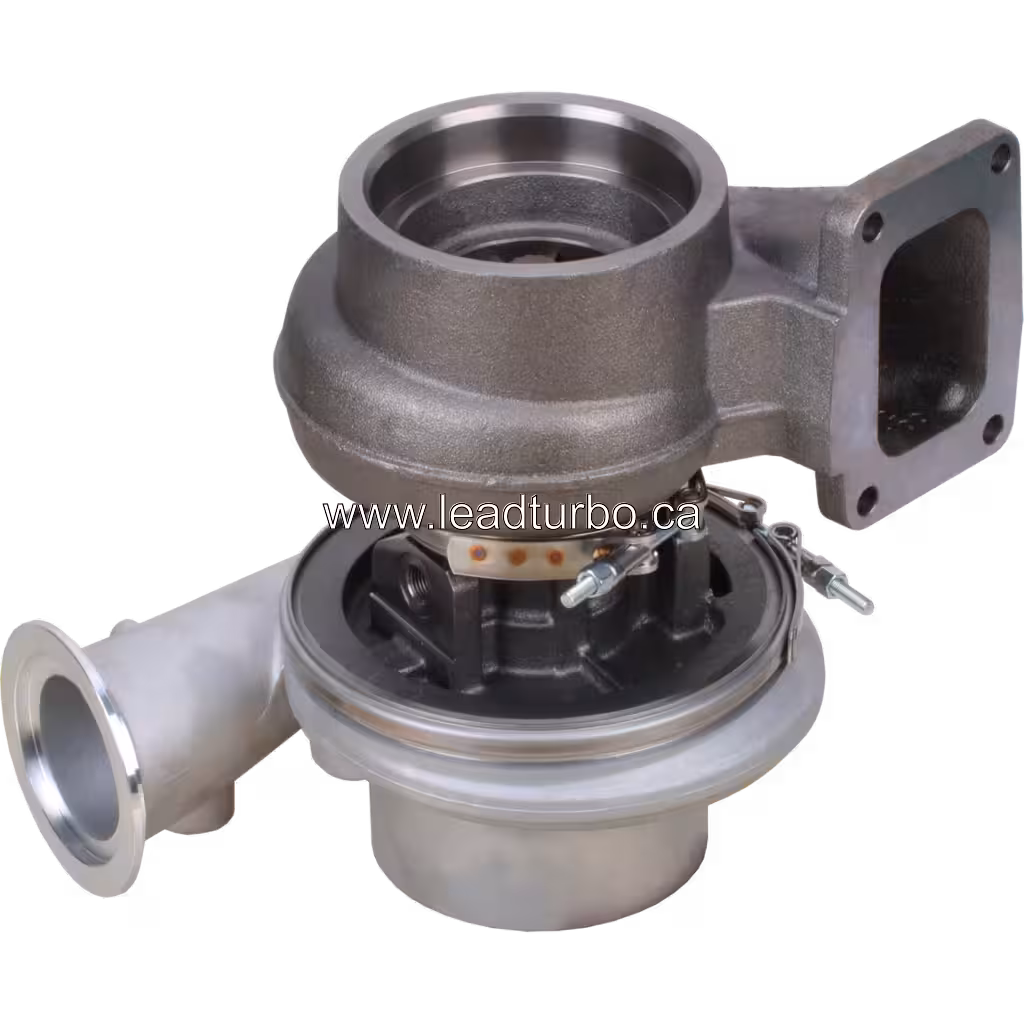 Perkins C18 EPG turbocharger side view