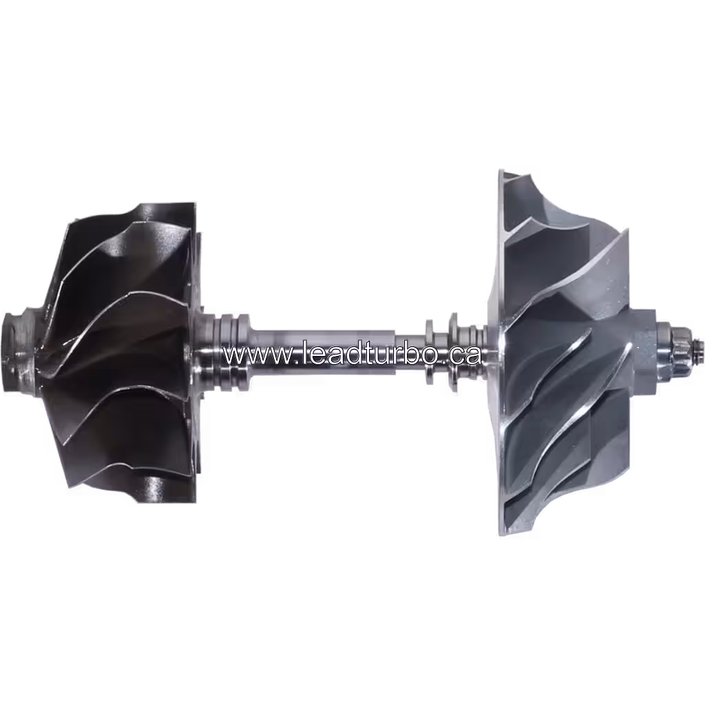 Rotor Assy de turbocompresseur vue de face