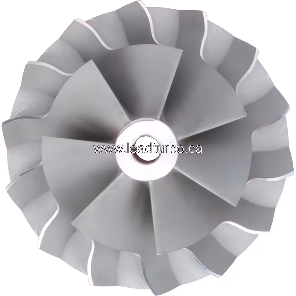 Roue de compresseur 10R02660 CW pour Turbo J96 top view