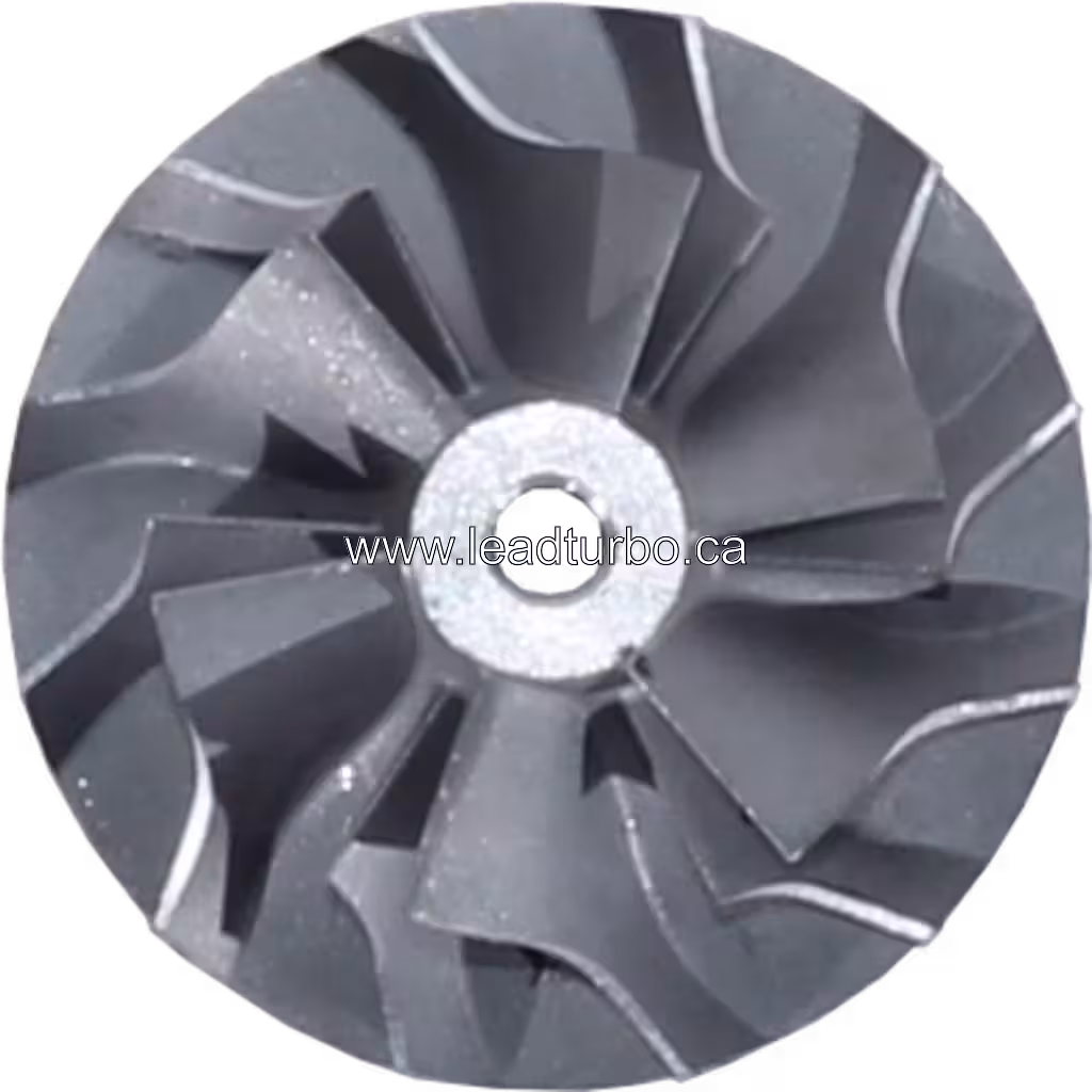 Impulseur en métal usiné pour turbocompresseur TD025M-06T