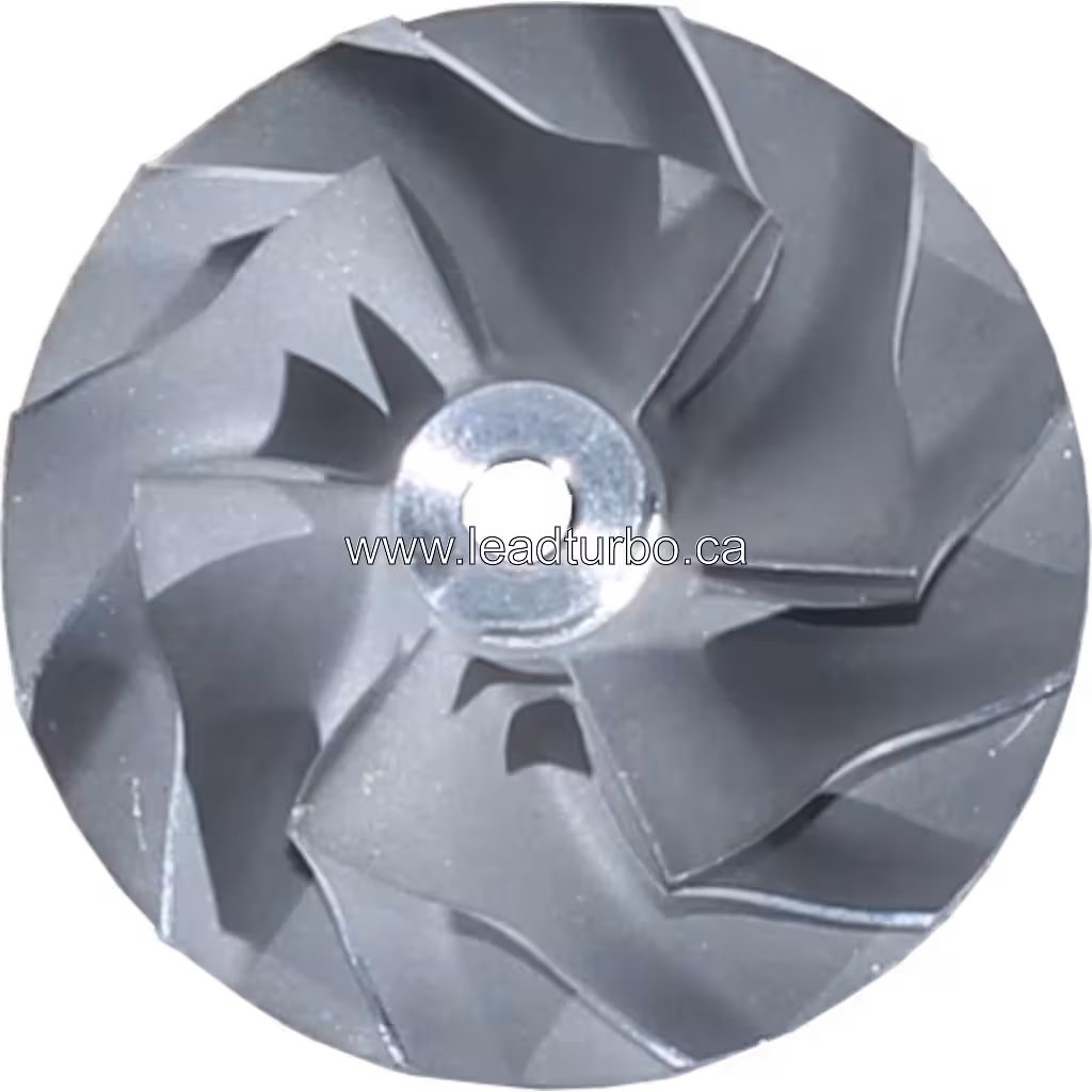 Détail de la roue compresseur turbo J96 remplacement