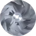 Détail de la roue compresseur turbo J96 remplacement