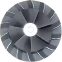 Roue compresseur turbo J96 vue de face