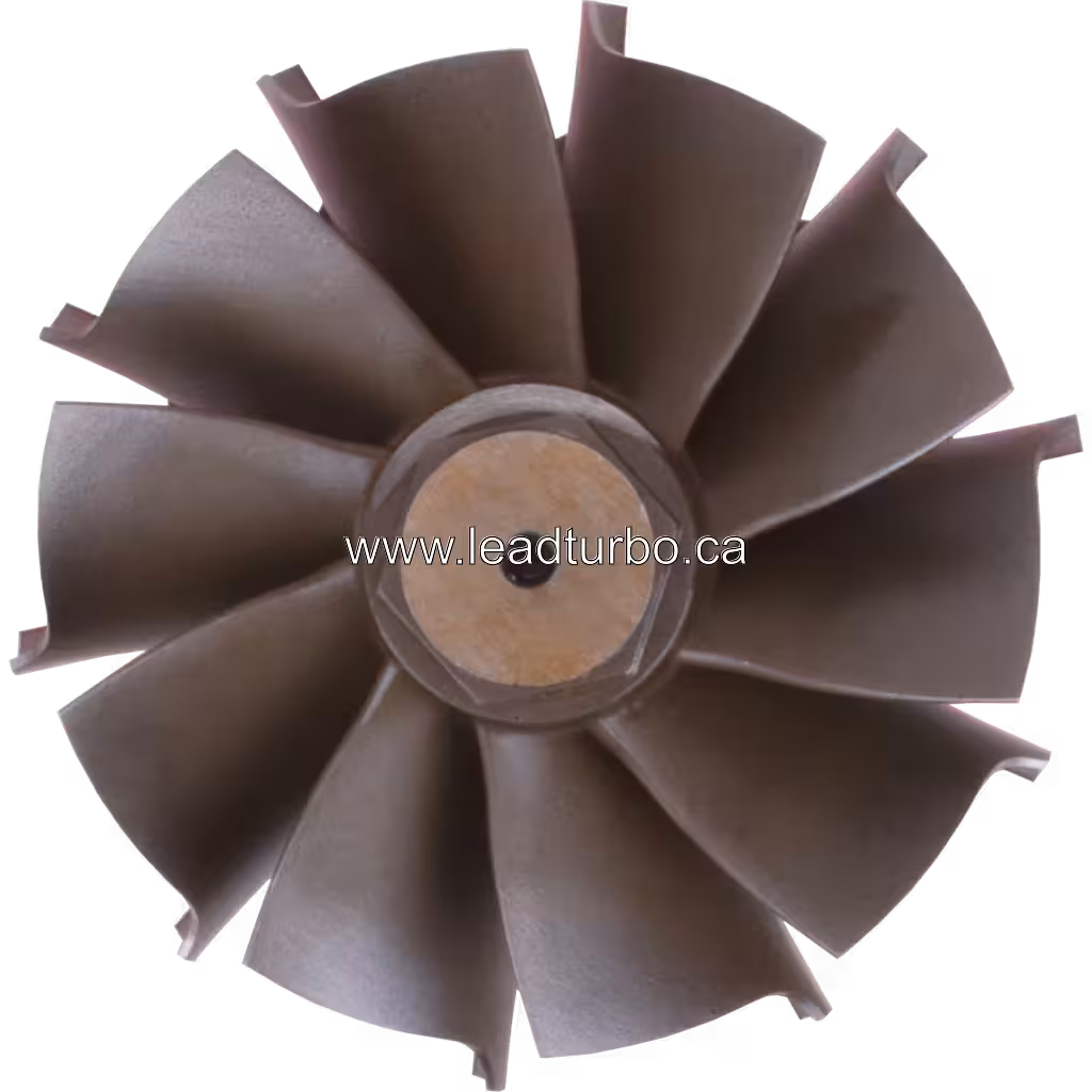 Roue turbine remplacement CAT 3508B générateur