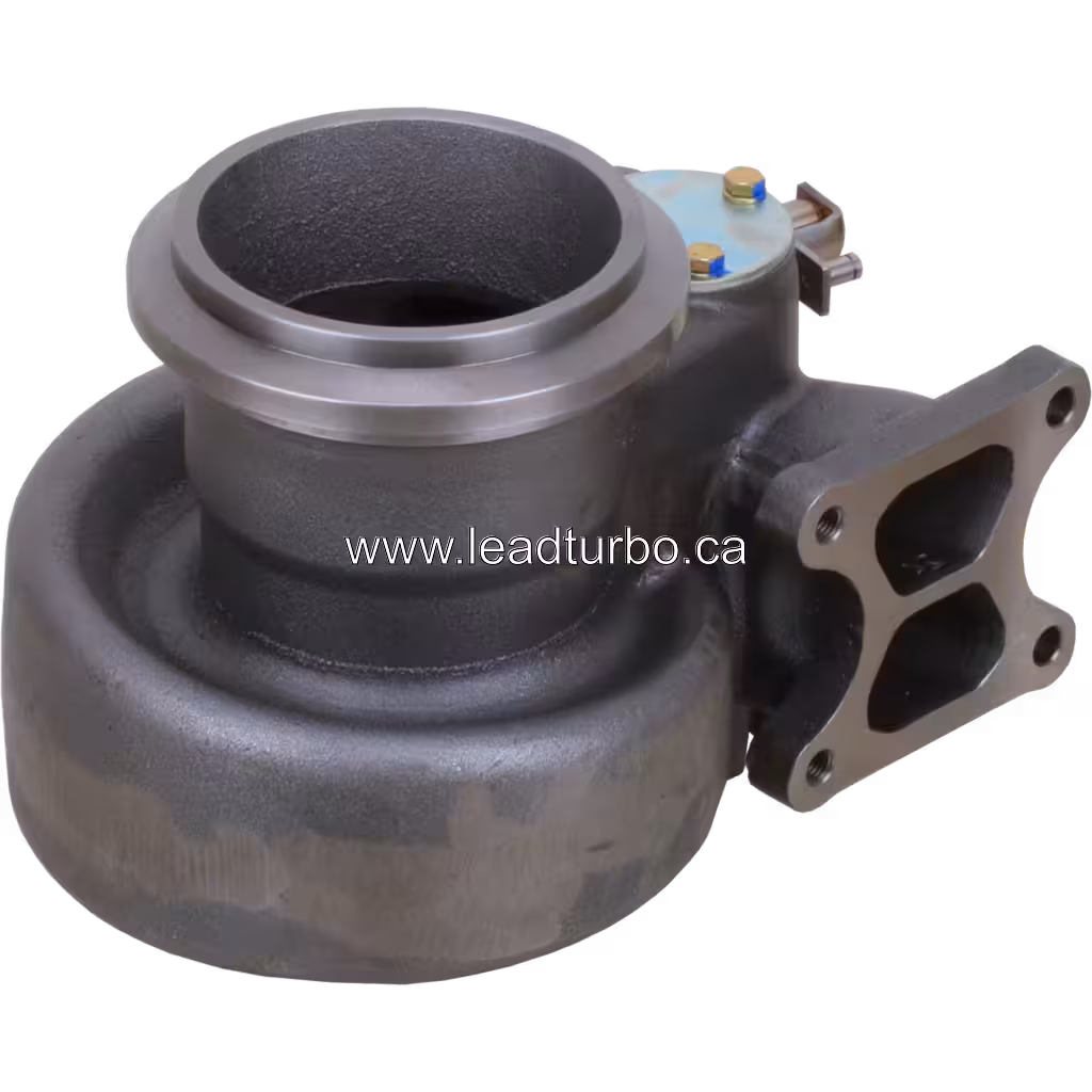 Vue de dessus de la turbine housing 3506616 pour Cummins Apex 600HP