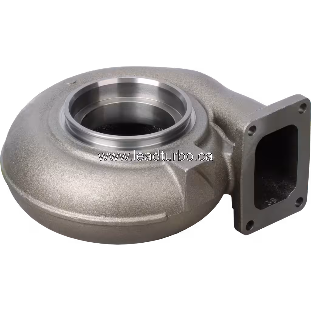 Turbine Housing FOR 3527372 TH for Cummins KT38 HC5A 45 degree view