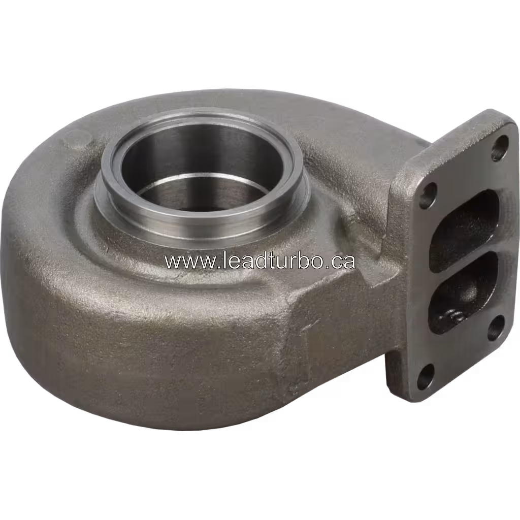 Turbine housing en métal moulé avec ouverture centrale usinée pour CUMMINS 4BTA