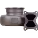 Cummins QST30 Turbine Housing Front View