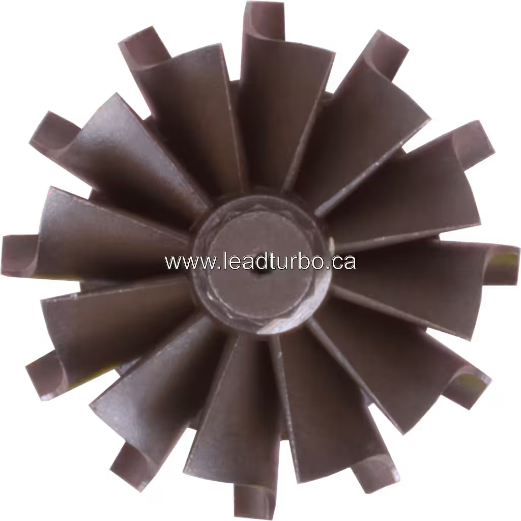 Turbocharger turbine wheel for rebuild