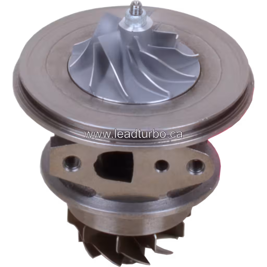 Aftermarket turbo core with shaft and bearings