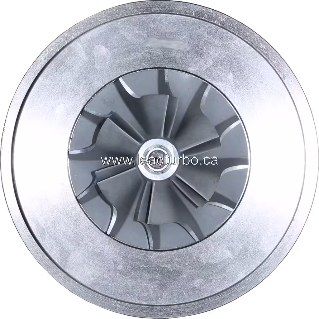 Turbocharger Core for CAT 3408T 6L & D11N Engines top view