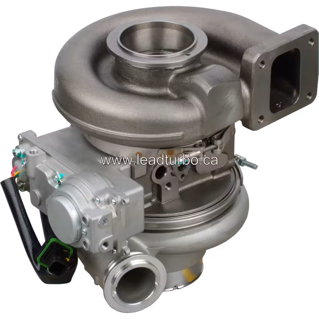 Heavy duty truck turbocharger assembly
