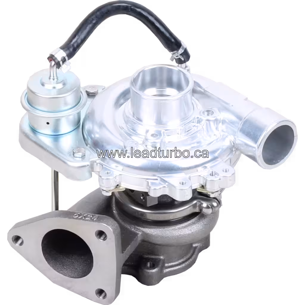 Vue du carter compresseur en aluminium du turbocompresseur Toyota 2KD-FTV