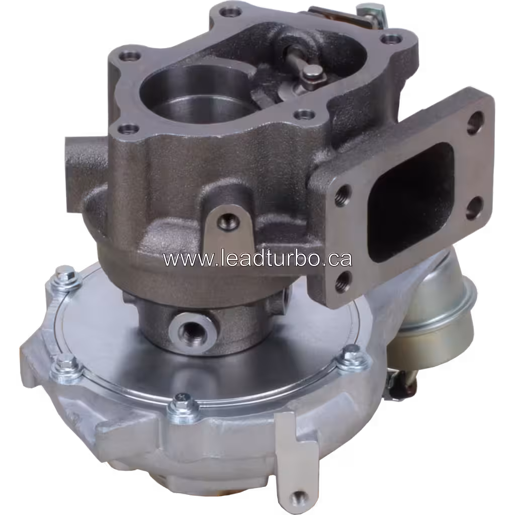 Turbocompresseur 17201E0452 GT2259LS pour Hino N04C bottom 45 degree view